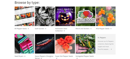 New Pepper Categories Added